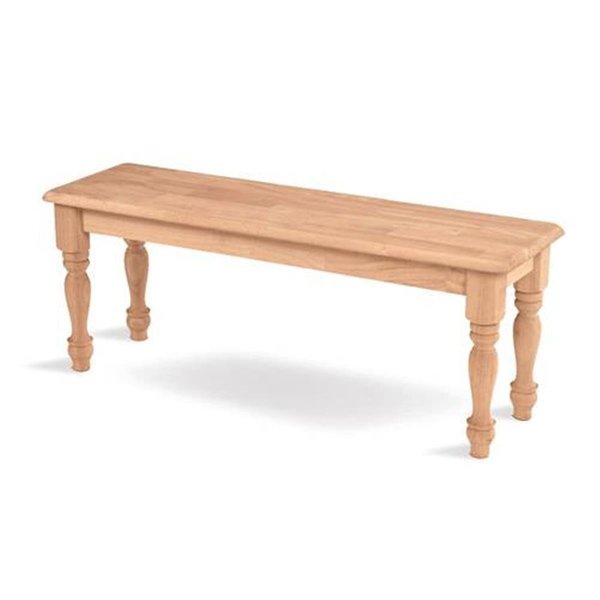 International Concepts Farmhouse Bench BE-47